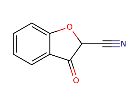 Molecular Structure of 1640-99-9 (2-Benzofurancarbonitrile,  2,3-dihydro-3-oxo-)