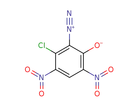 2-diazo-3-chloro-4,6-dinitrophenol