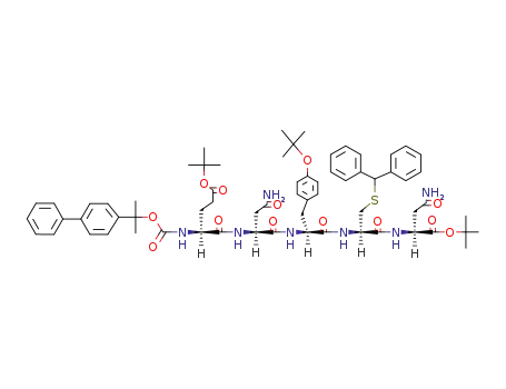 Bpoc-Glu(OBut)-Asn-Tyr(But)-Cys(Dpm)-Asn-OBut