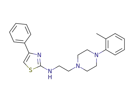 N-<2-(4'-phenylthiazol-2'-ylamino)ethyl>-N'-(o-tolyl)piperazine