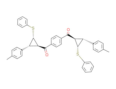 [4-((1R,2S,3R)-2-Phenylsulfanyl-3-p-tolyl-cyclopropanecarbonyl)-phenyl]-((1R,2S,3R)-2-phenylsulfanyl-3-p-tolyl-cyclopropyl)-methanone
