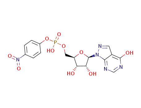 O-p-nitrophenyl-5'-phosphodiester allopurinol riboside
