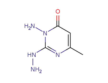 2,4(1H,3H)-Pyrimidinedione, 3-amino-6-methyl-, 2-hydrazone
