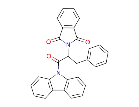9-(N-phthalyl-DL-phenylalanyl)carbazole