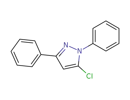 Molecular Structure of 87383-47-9 (5-CHLORO-1,3-DIPHENYL-1H-PYRAZOLE)