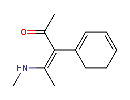 4-Methylamino-3-phenyl-3-penten-2-on