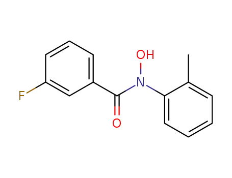3-Fluoro-N-hydroxy-N-(2-methylphenyl)benzamide