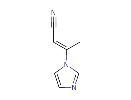 2-Butenenitrile, 3-(1H-imidazol-1-yl)-, (E)-