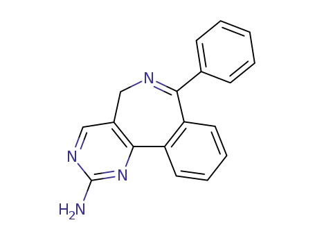 5H-Pyrimido[5,4-d][2]benzazepin-2-amine,7- phenyl- 