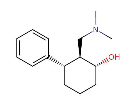 2-t-dimethylaminomethyl-3-c-phenyl-1-r-cyclohexanol