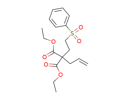 diethyl 2-(2-propen-1-yl)-2-<2-(phenylsulfonyl)ethyl>propane-1,3-dioate