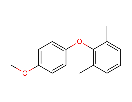 Molecular Structure of 875838-68-9 (2-(4-methoxyphenoxy)-1,3-dimethylbenzene)