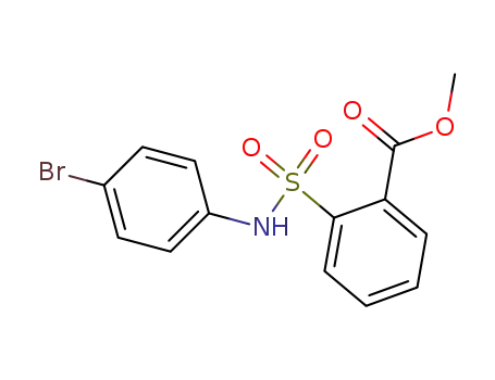 2-(4-Bromo-phenylsulfamoyl)-benzoic acid methyl ester