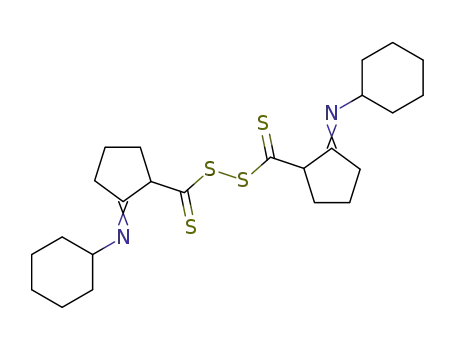 bis[(2E)-2-(cyclohexylimino)cyclopentyl]dithioperoxyanhydride