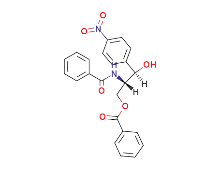 (1<i>R</i>,2<i>S</i>)-2-benzoylamino-3-benzoyloxy-1-(4-nitro-phenyl)-propan-1-ol