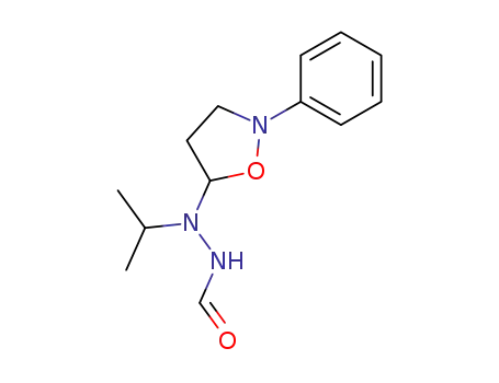 Formic acid N'-isopropyl-N'-(2-phenyl-isoxazolidin-5-yl)-hydrazide