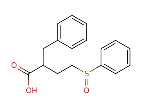 4-Benzenesulfinyl-2-benzyl-butyric acid