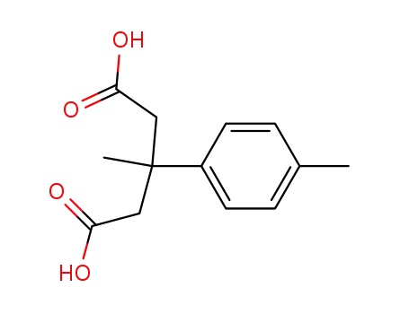 3-Methyl-3-(4-methylphenyl)pentanedioic acid
