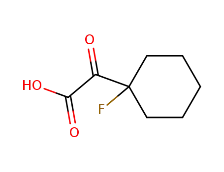 2-(1-fluorocyclohexyl)-2-ketoethanoic acid