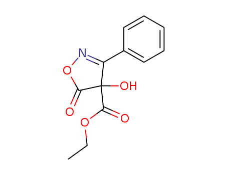 4-Isoxazolecarboxylicacid, 4,5-dihydro-4-hydroxy-5-oxo-3-phenyl-, ethyl ester cas  80490-40-0