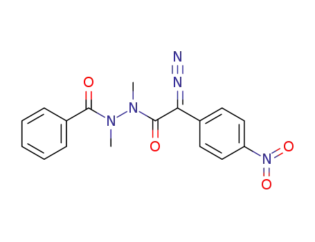 N'-Benzoyl-2-diazo-N,N'-dimethyl-2-(4-nitrophenyl)acetohydrazid