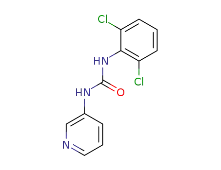 Molecular Structure of 97627-18-4 (N-(2,6-dichlorophenyl)-N'-3-pyridinyl urea)