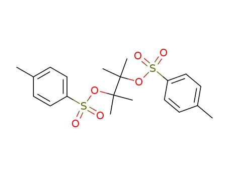 Molecular Structure of 79069-18-4 (2,3-Butanediol, 2,3-dimethyl-, bis(4-methylbenzenesulfonate))