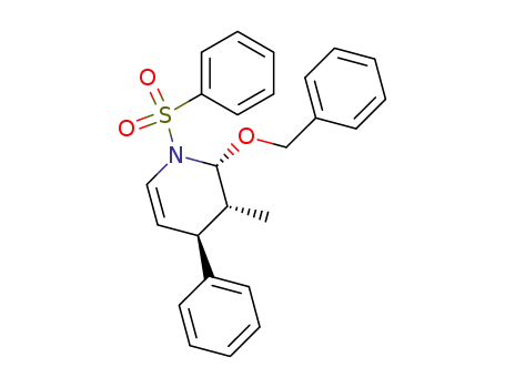 (2R,3R,4S)-1-Benzenesulfonyl-2-benzyloxy-3-methyl-4-phenyl-1,2,3,4-tetrahydro-pyridine