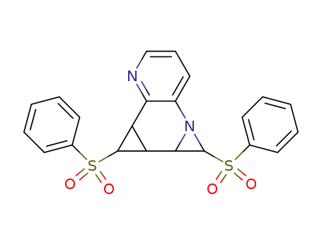 1a,1b,2,7b-tetrahydro-1,2-bis(phenylsulfonyl)-1H-azirino<1.2-a>cyclopropa<c><1.5>naphthyridine