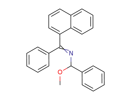 α-Methoxy-N-(1-naphthylphenylmethylen)benzylamin