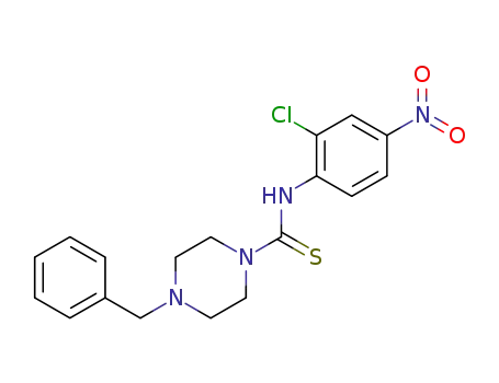 4-Benzyl-piperazine-1-carbothioic acid (2-chloro-4-nitro-phenyl)-amide