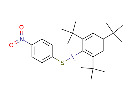 <(4-nitrophenyl)thio>(2,4,6-tri-tert-butylphenyl)aminyl