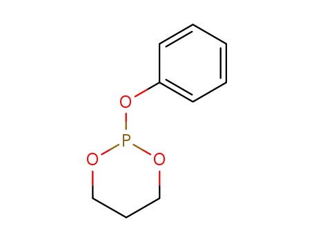 Molecular Structure of 1078-57-5 (1,3,2-Dioxaphosphorinane, 2-phenoxy-)