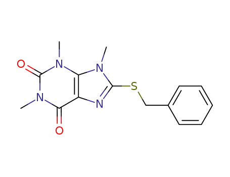 8-(benzylsulfanyl)-1,3,9-trimethyl-3,9-dihydro-1H-purine-2,6-dione