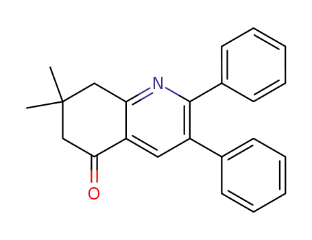 Molecular Structure of 62811-67-0 (5(6H)-Quinolinone, 7,8-dihydro-7,7-dimethyl-2,3-diphenyl-)