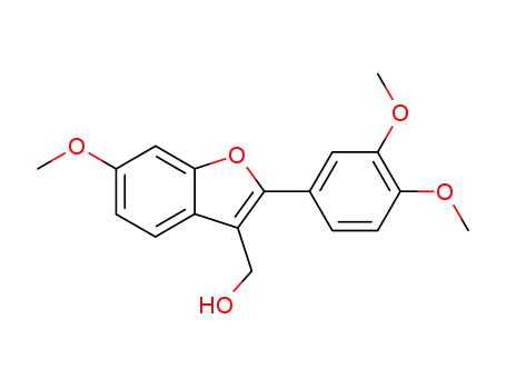 2-(3,4-dimethoxyphenyl)-3-hydroxymethyl-6-methoxybenzofuran