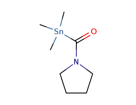 (Pyrrolidin-1-yl)(trimethylstannyl)methanone