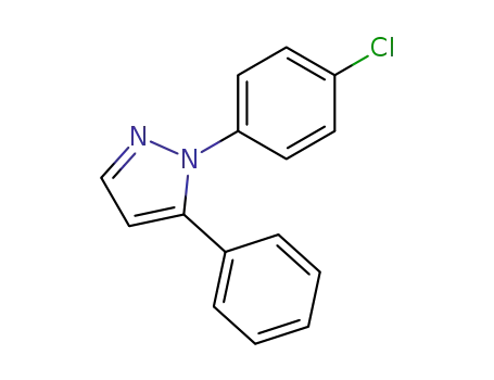 Molecular Structure of 299162-82-6 (1-(4-chlorophenyl)-5-phenyl-1H-pyrazole)