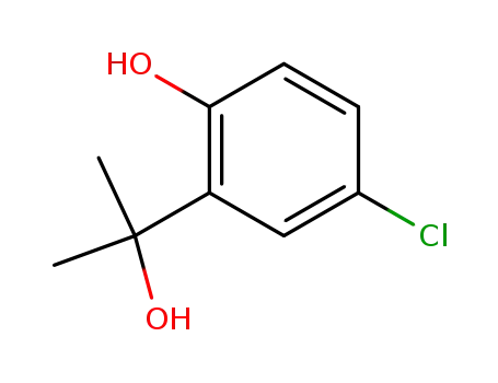 Molecular Structure of 73050-78-9 (2-(5-chloro-2-hydroxy-phenyl)-propan-2-ol)