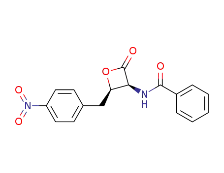 N-[(2R,3S)-2-(4-Nitro-benzyl)-4-oxo-oxetan-3-yl]-benzamide