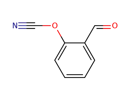 Molecular Structure of 90430-51-6 (Cyanic acid, 2-formylphenyl ester (9CI))