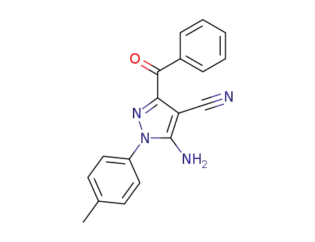 5-Amino-3-benzoyl-1-p-tolyl-1H-pyrazole-4-carbonitrile
