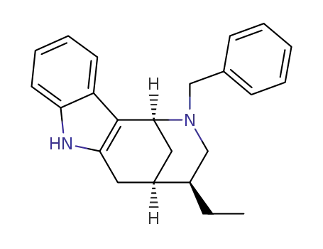 (1RS, 4RS, 5SR)-2-benzyl-4-ethyl-1,2,3,4,5,6-hexahydro-1,5-methanoazocino<4,3-b>indole