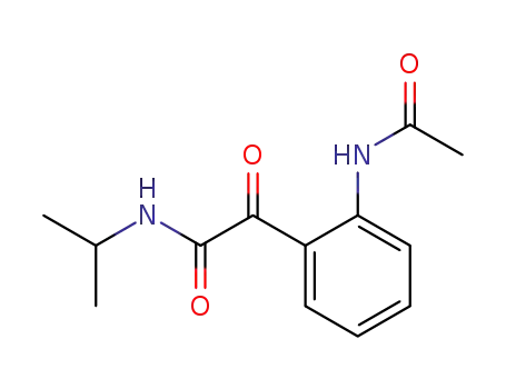 (2-Acetamidophenyl)-N-isopropylglyoxylamid