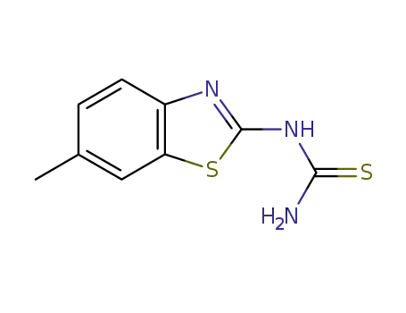 Thiourea, (6-methyl-2-benzothiazolyl)- (9CI)