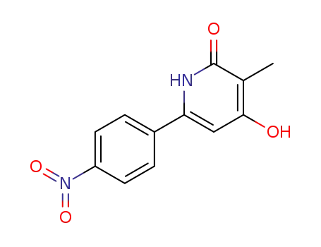 4-Hydroxy-3-methyl-6-(4-nitro-phenyl)-1H-pyridin-2-one