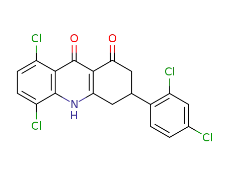 5,8-Dichloro-3-(2,4-dichloro-phenyl)-3,4-dihydro-2H,10H-acridine-1,9-dione