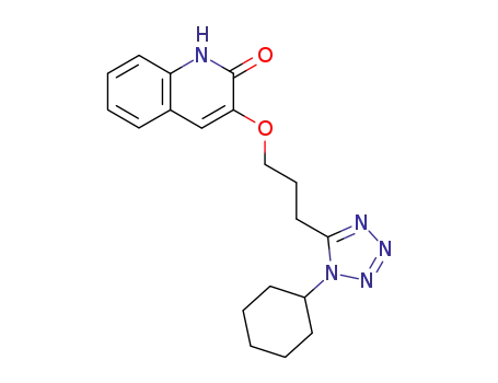 3-[3-(1-Cyclohexyl-1H-tetrazol-5-yl)-propoxy]-1H-quinolin-2-one
