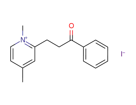 1,4-Dimethyl-2-(2-benzoylethyl)pyridinium iodide