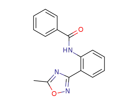 Benzamide, N-[2-(5-methyl-1,2,4-oxadiazol-3-yl)phenyl]-